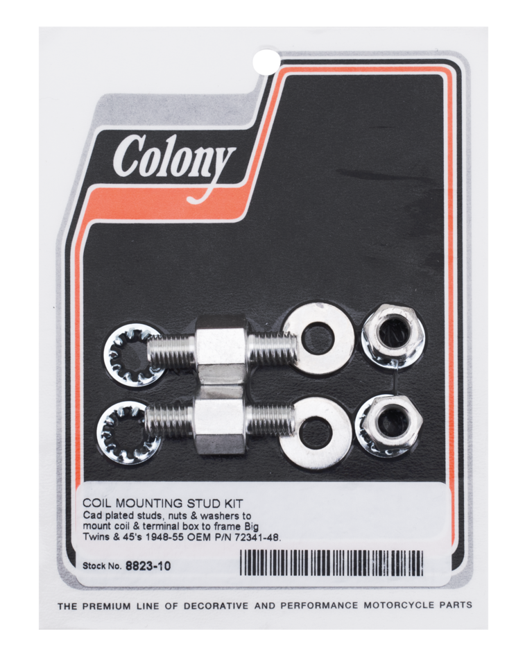 COLONY Coil/term box stud kit white plat