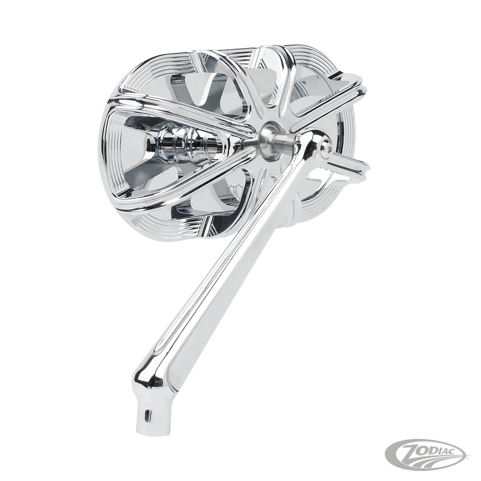 10-Gauge Caged series chr mirror right