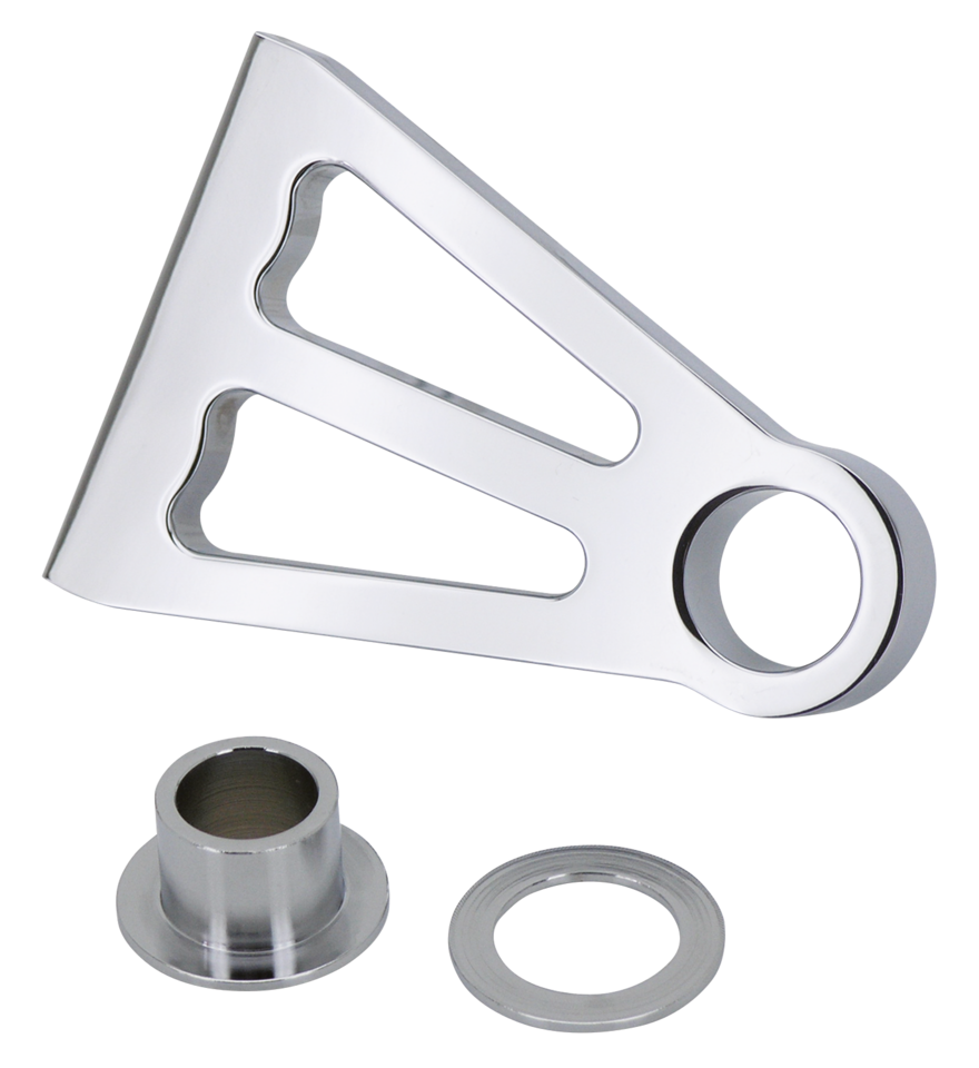 GZP Chr.Side mount only w/hardware f/lic