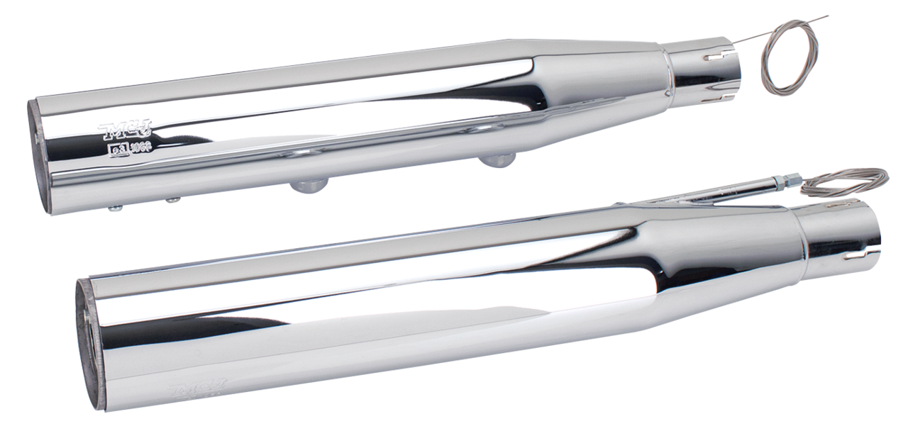 MCJ End Caps Royal 80 Long Finned Black