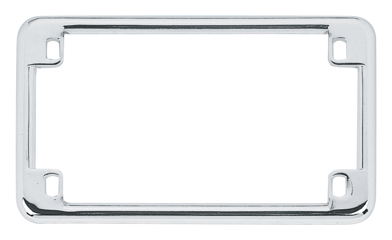 GZP License plate frame chrome