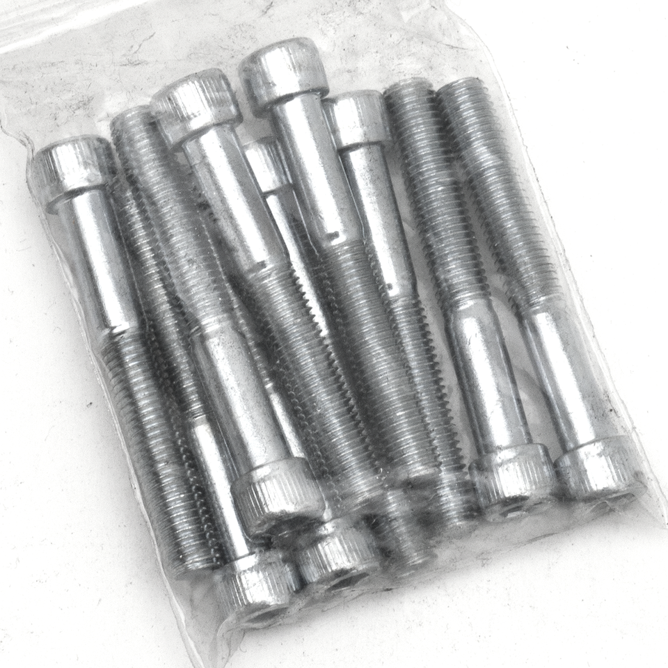 10pck allen bolt 1/4-28x1-3/4" UNF zinc
