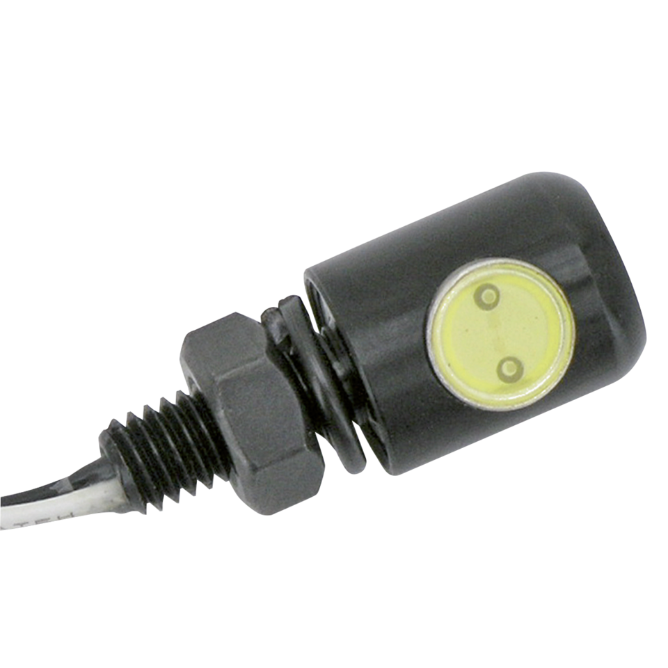 GZP Blck Mini LED EU appr licenseplate l