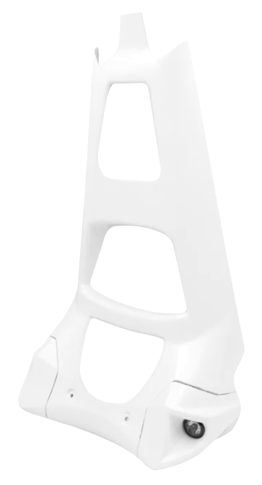 Bolt on chin spoiler FLH/T17-up w/runlig