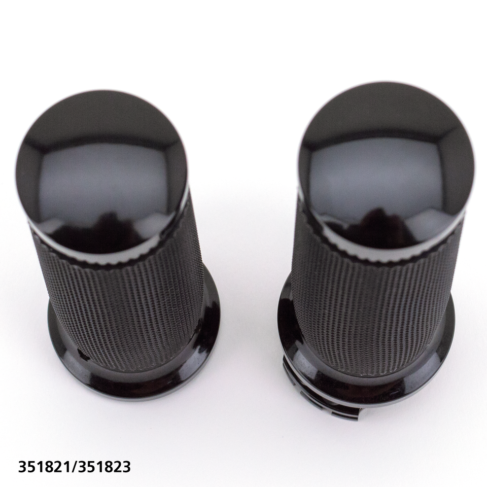 GZP Black Smooth Tornado II gripset