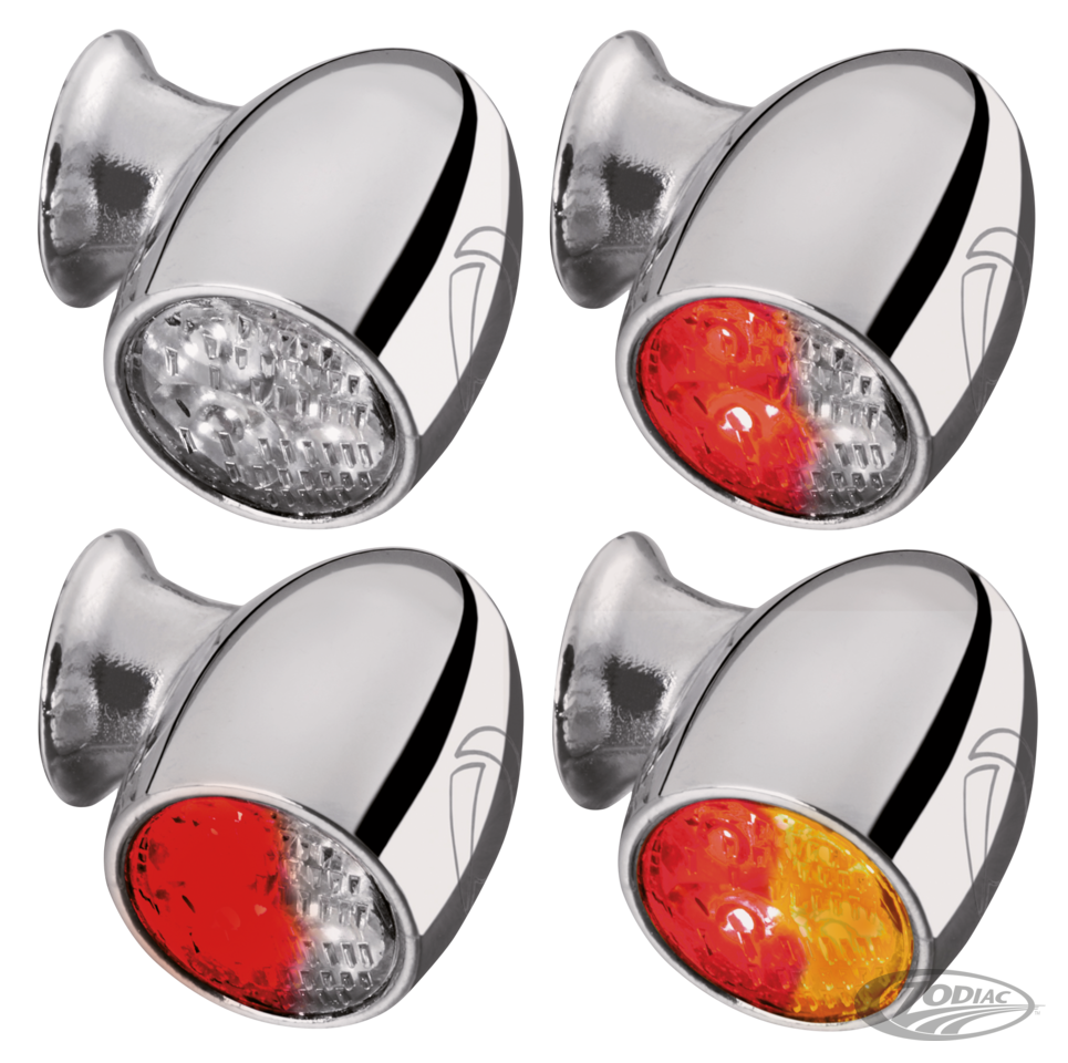 Atto Dual Function chrome w/ clear glass