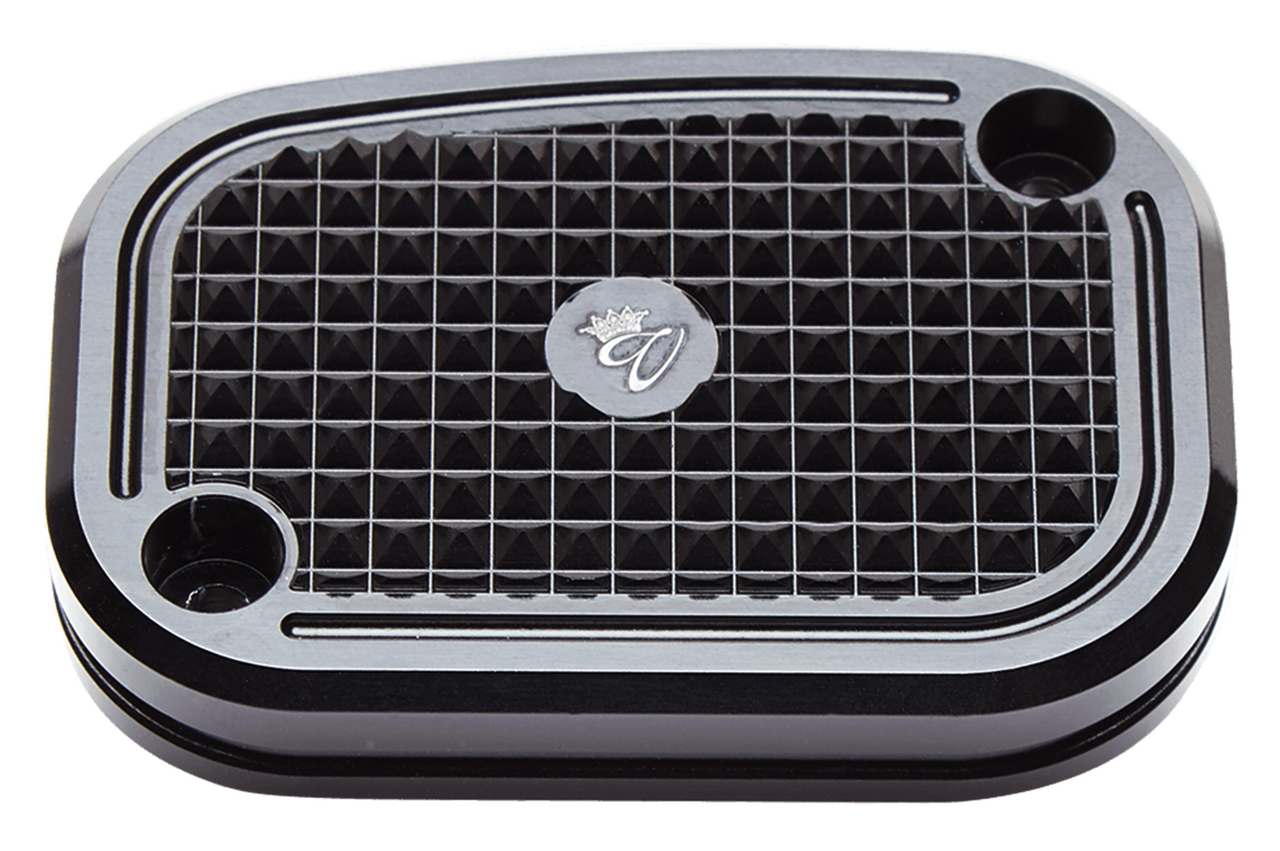 DMND M/C CVR BRAKE BLK FLH/T08-up