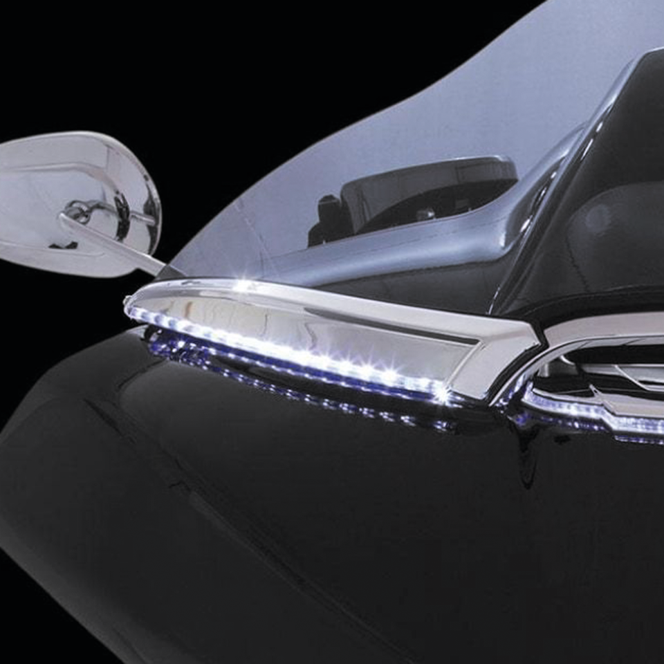 Ciro Horizon RG LED windshield trim chr