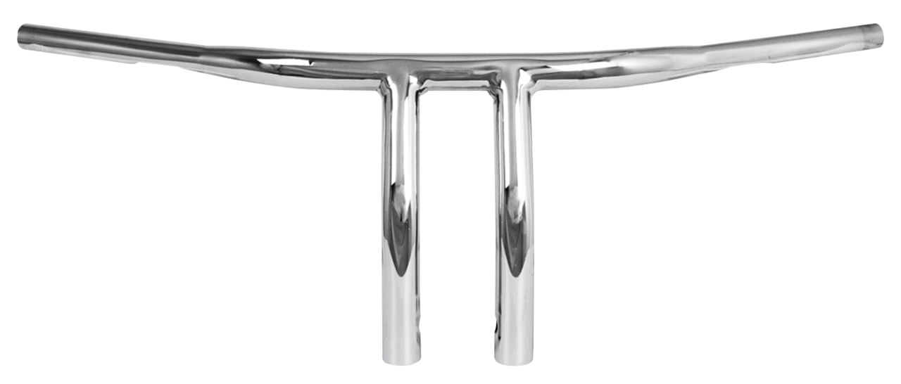 Burly 1-1/4" T-Bar 9.5" Rise TBW Chrome