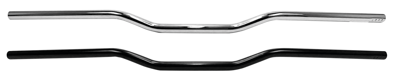 7/8" Handlebar Flat cross BLK no dimple