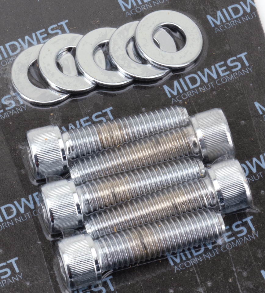 Chrome SHCS sprocket screw kit