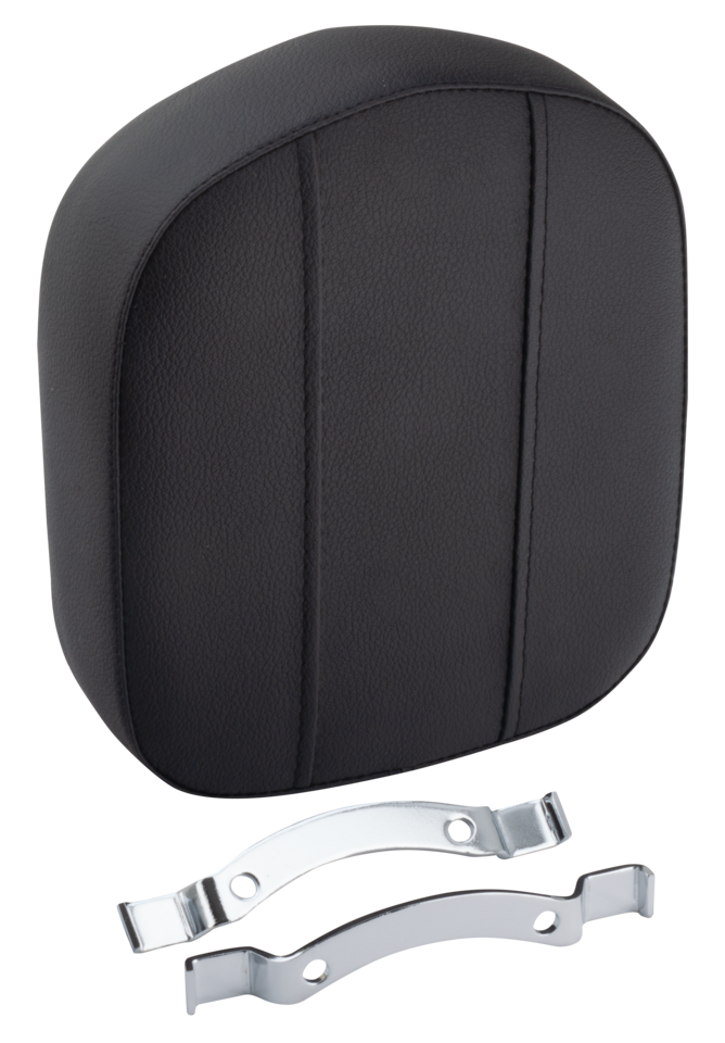Pointed sissy bar pad, W=7.5" H=9"