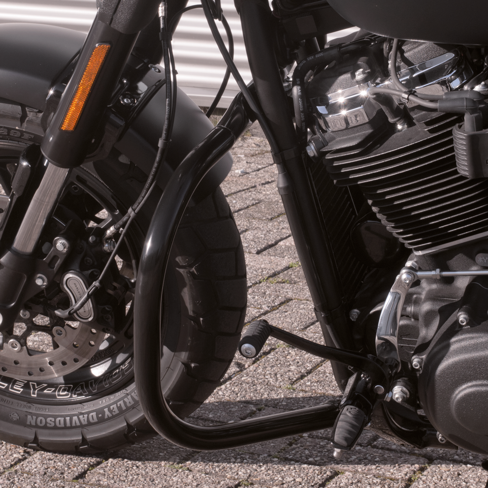 Highway bar black ST18-up exFXDR D=1.25"
