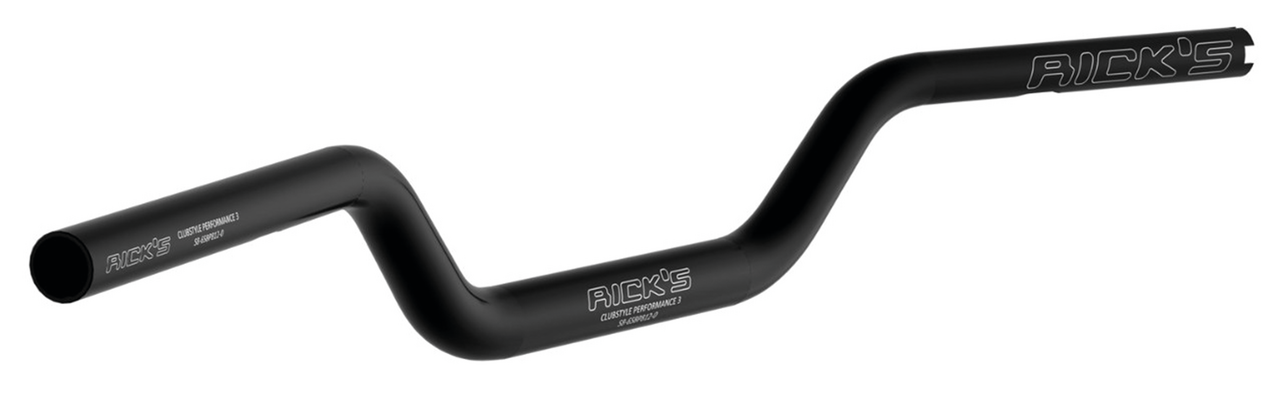 Perf. 3 Moto Bar 1.25" Blk 812mm TBW-V1