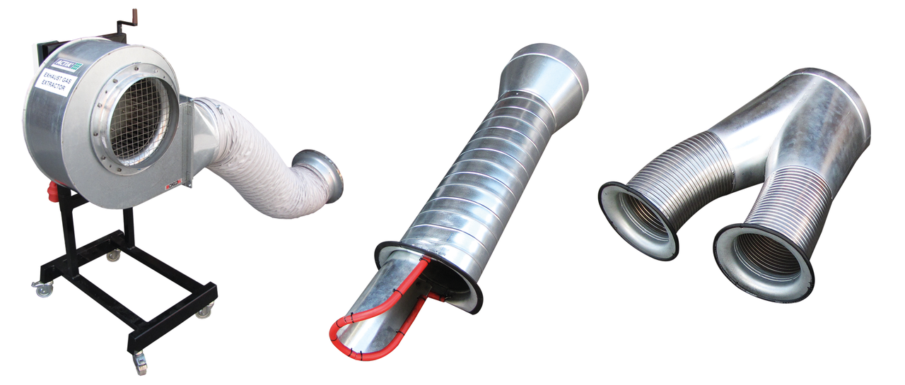 Diag4Bike Radial Exhaust Extractor Fan