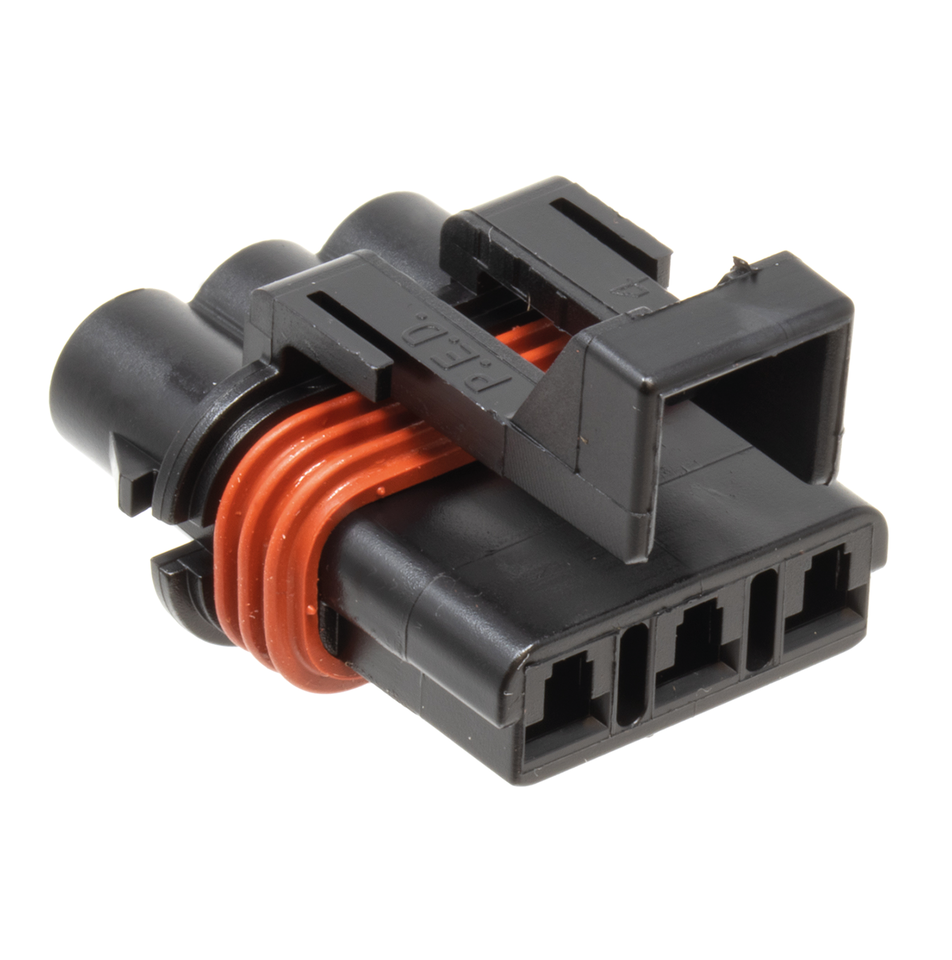 Delphi-Packard Weatherpack, 3-Wire Femal