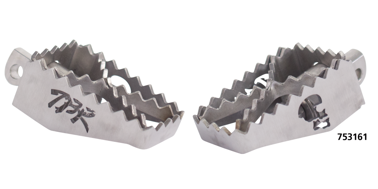 2Bros FXD/XL MX Footpeg Stainless