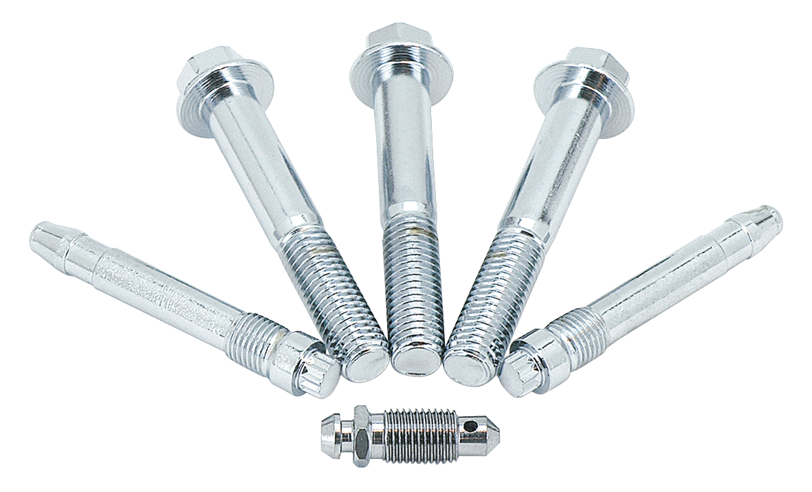 GZP Chrome Brake caliper hardware kit 00