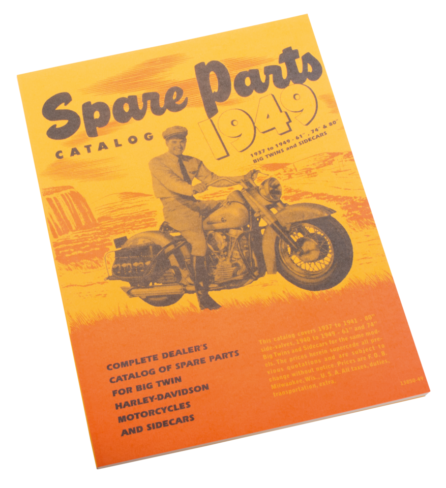 Catalog spare parts, 1937-49 EL/FL/UL