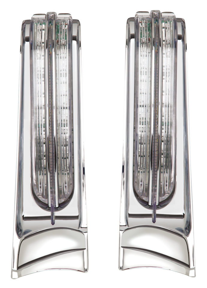 Saddlebag Accent Light Chrome FLH/T14-UP