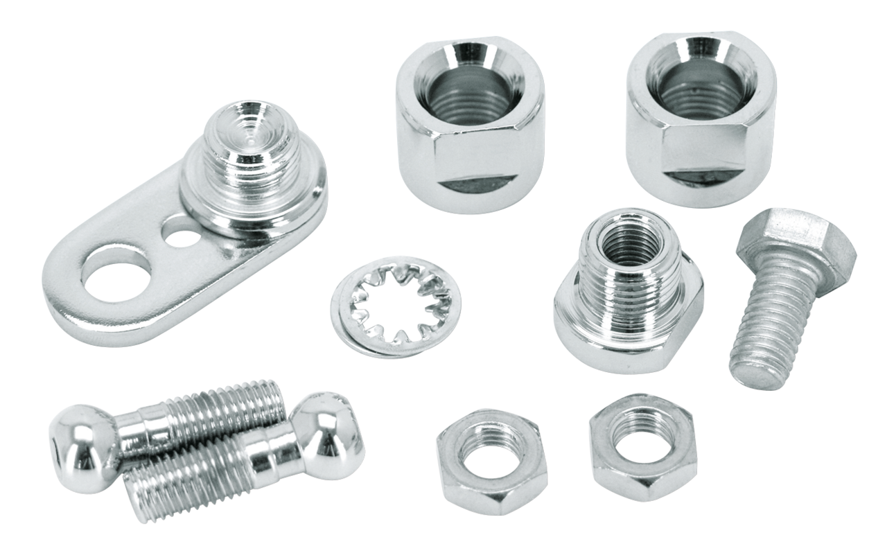 GZP Chrome front turn signal swivel k