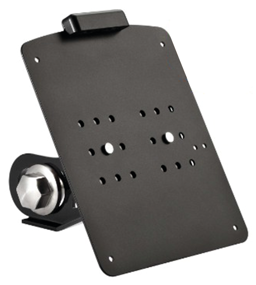 Matt Blk License plate holder Long D ME1