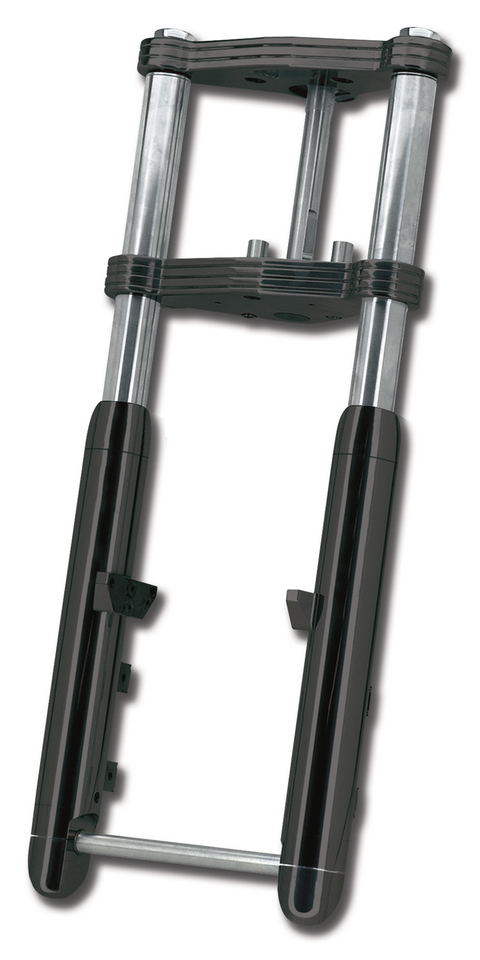 Naked Blk Bubba Front fork +3" (over FL)