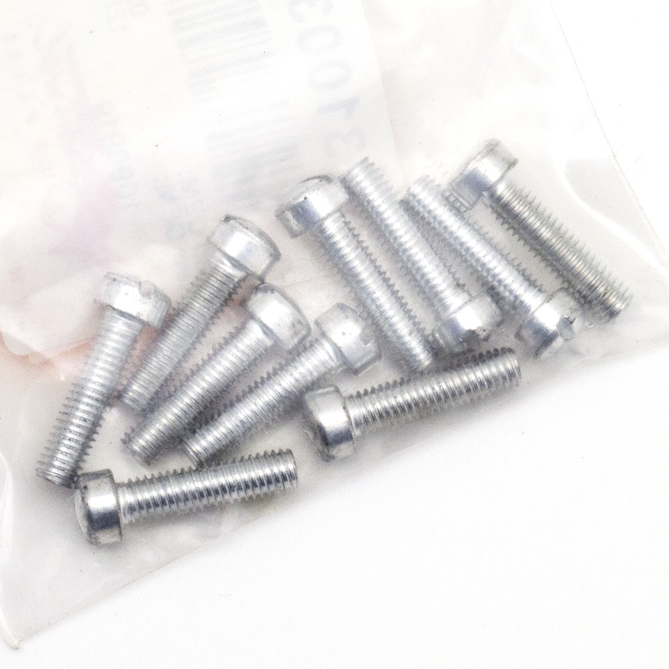 10pck Fillisterhead screw 10-32x3/4, WhP