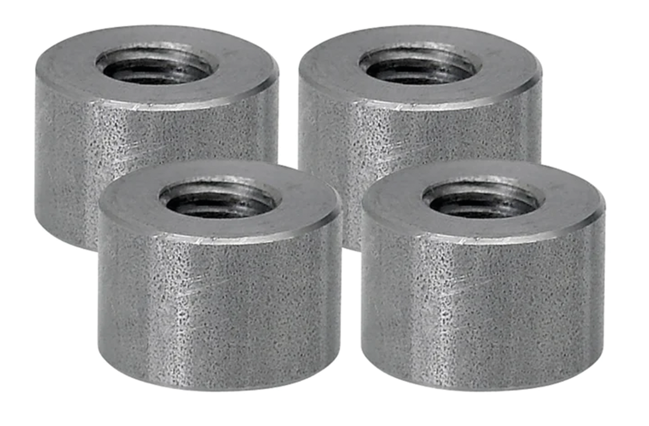 1/2" Bungs 3/8-16" Thread 4Pck