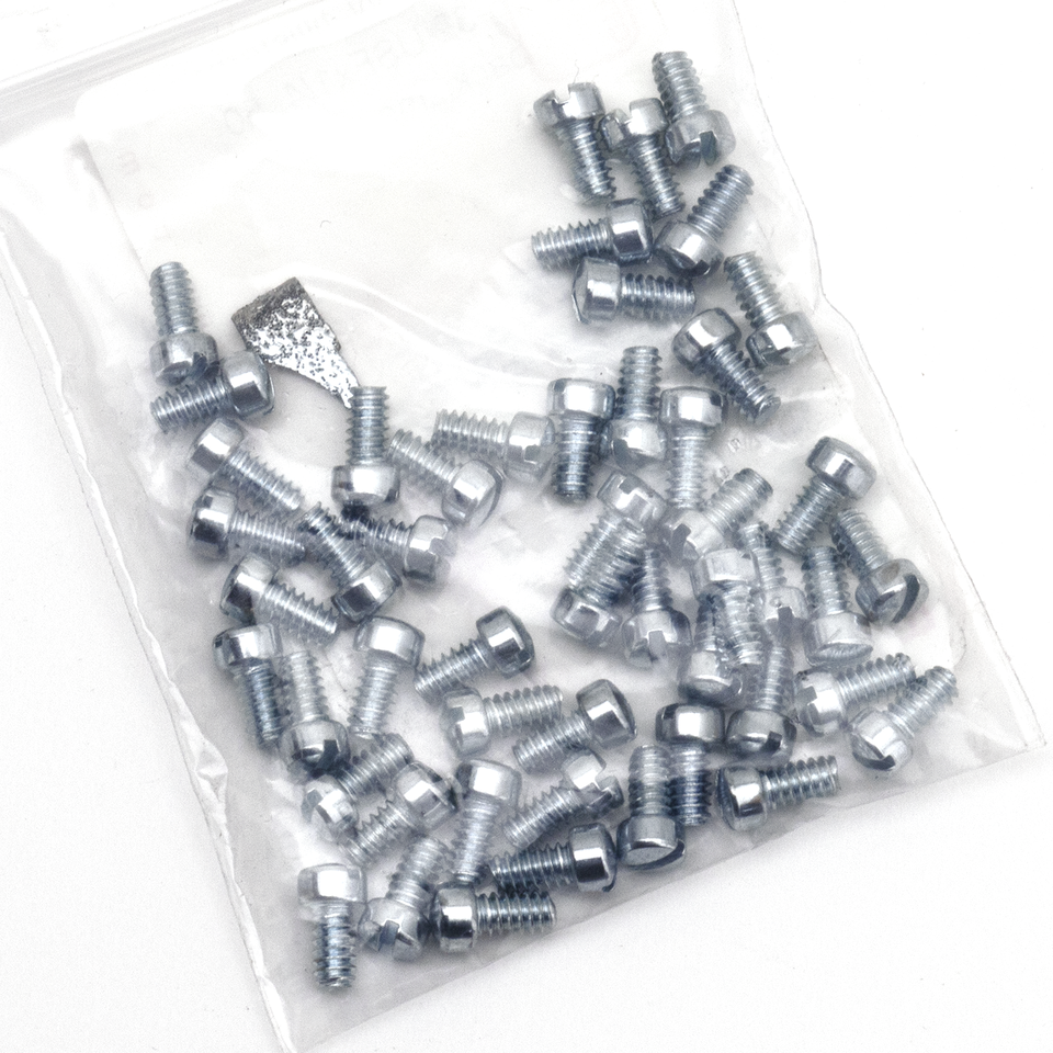 50pck Fillisterhead screw 6-32x1/4