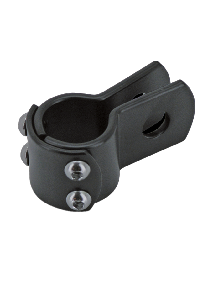 GZP Black Three piece clamp 1-1/8"