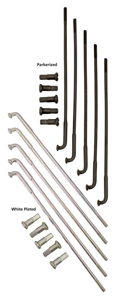 Spoke set, 18 inch, spool hub park