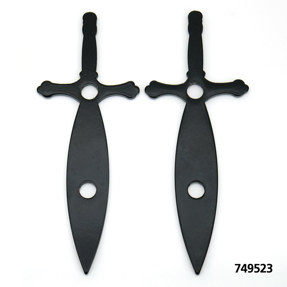 Saxon Sword 2" Tankrisers black
