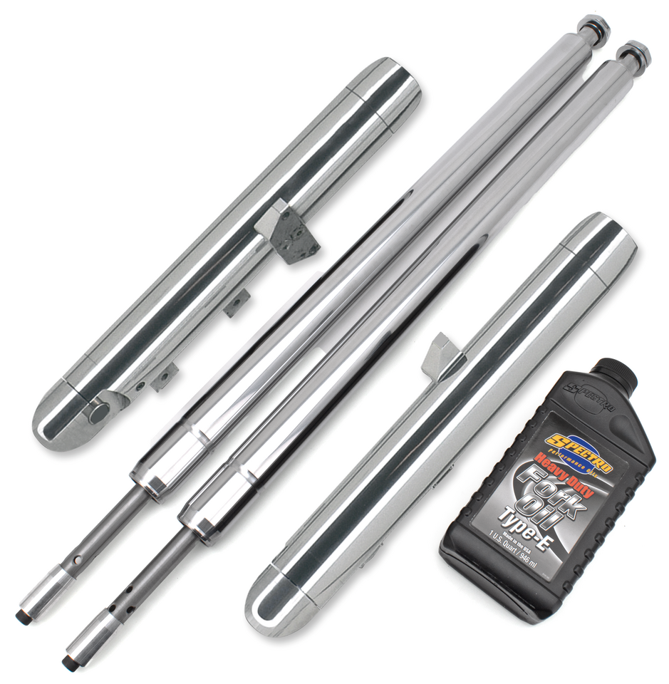 Naked Bubba fork legs 4" over stock FL