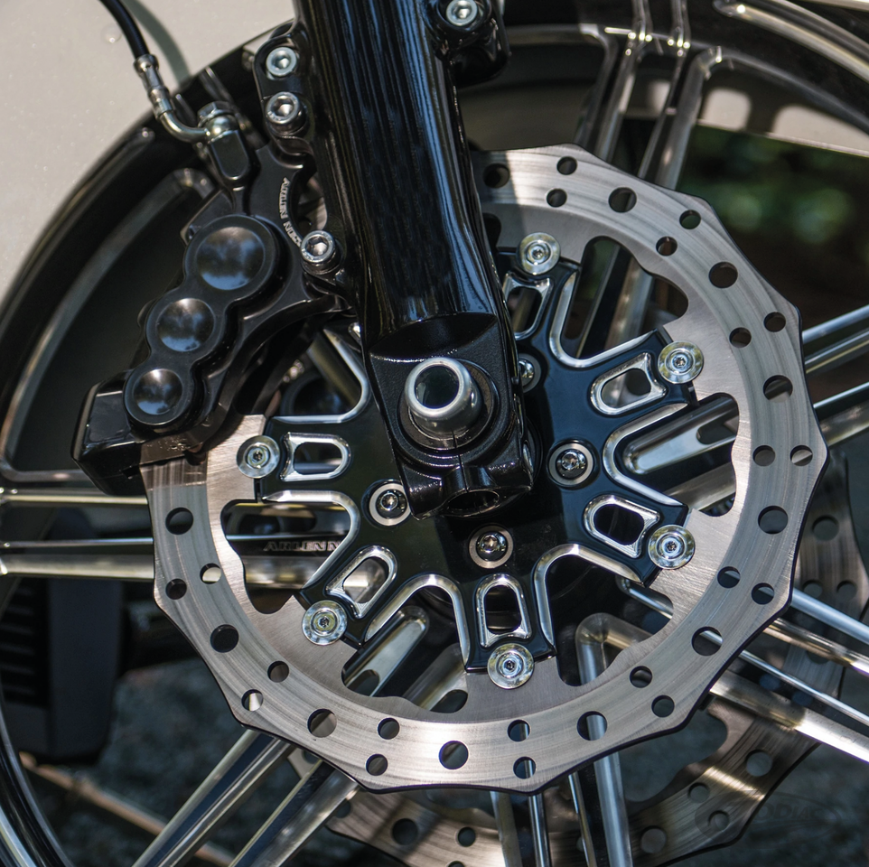 11,8" 7-Valve Brake Rotor, Black