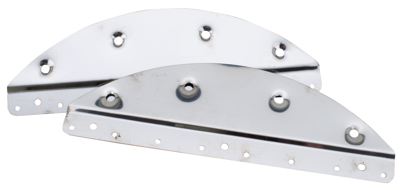 Stainless Saddlebag Plates HD36-57