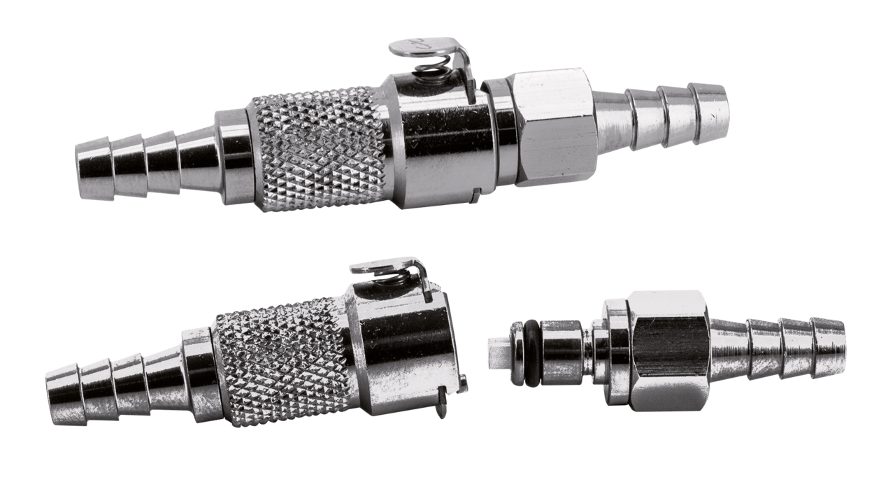 Goodridge quick disconnect chrome 1/4"