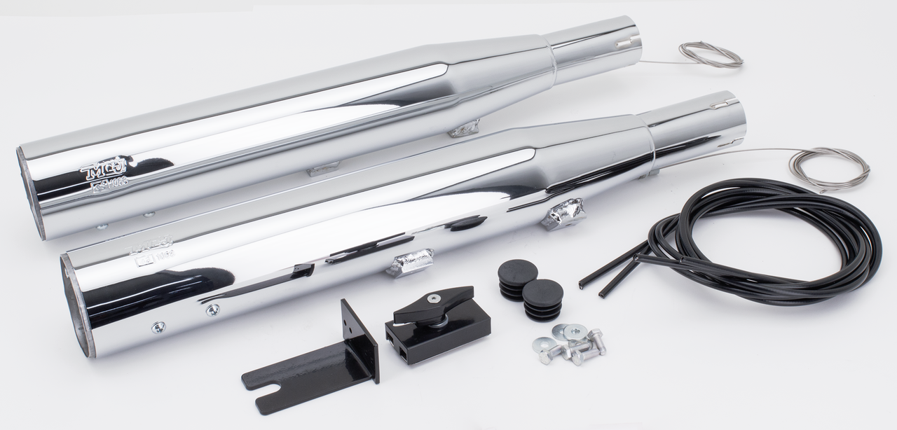 MCJ Royal Slip-Ons FXST04-06 Chrome +CC