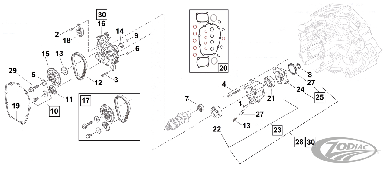 GHDP Primary Cam Chain BT06-Up