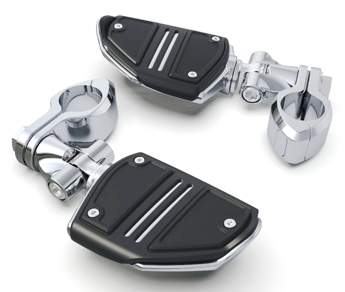 Twin Rail HW Pegs Chr Male Mounts