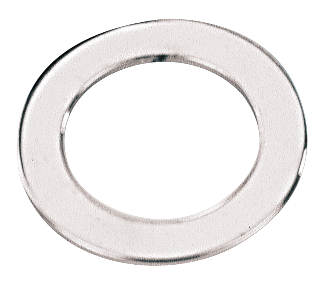 GZP 10pck Spacer washer FL forkplug chr