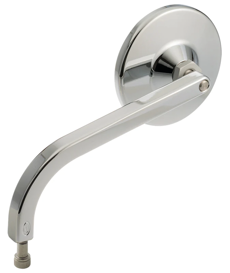JM Mirror No. 7 Solid Long LH Chrome