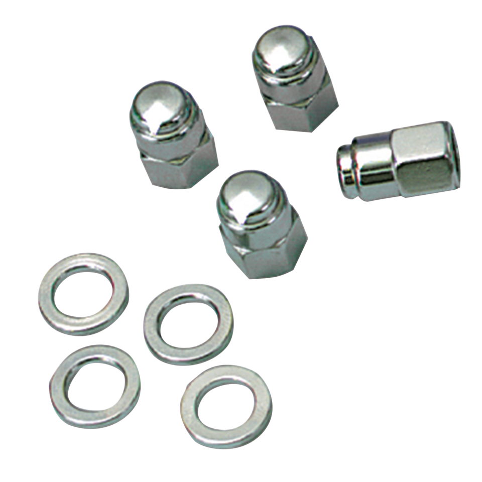 Cylinder base nuts XL57-84 Chrome