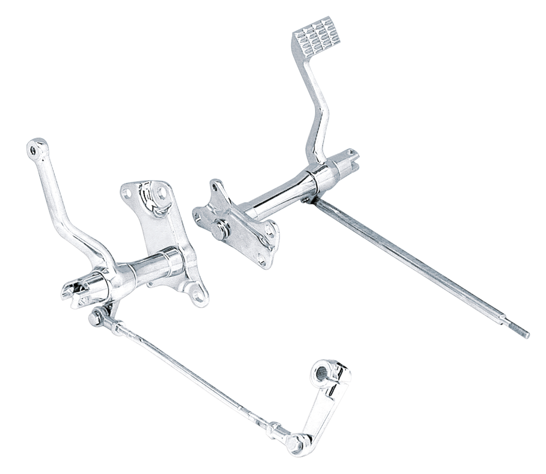 GZP Forward Control Kit Chrome XL86-03