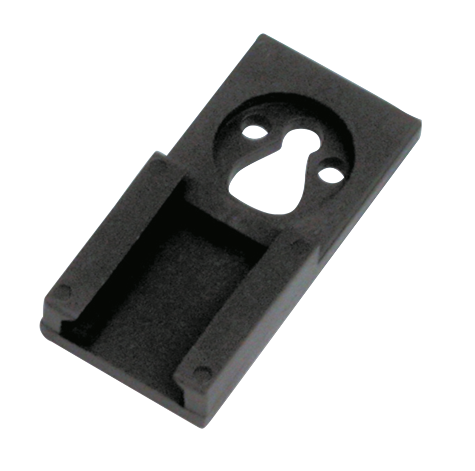 Black mounting bracket 2-3-4-6-12 pole r