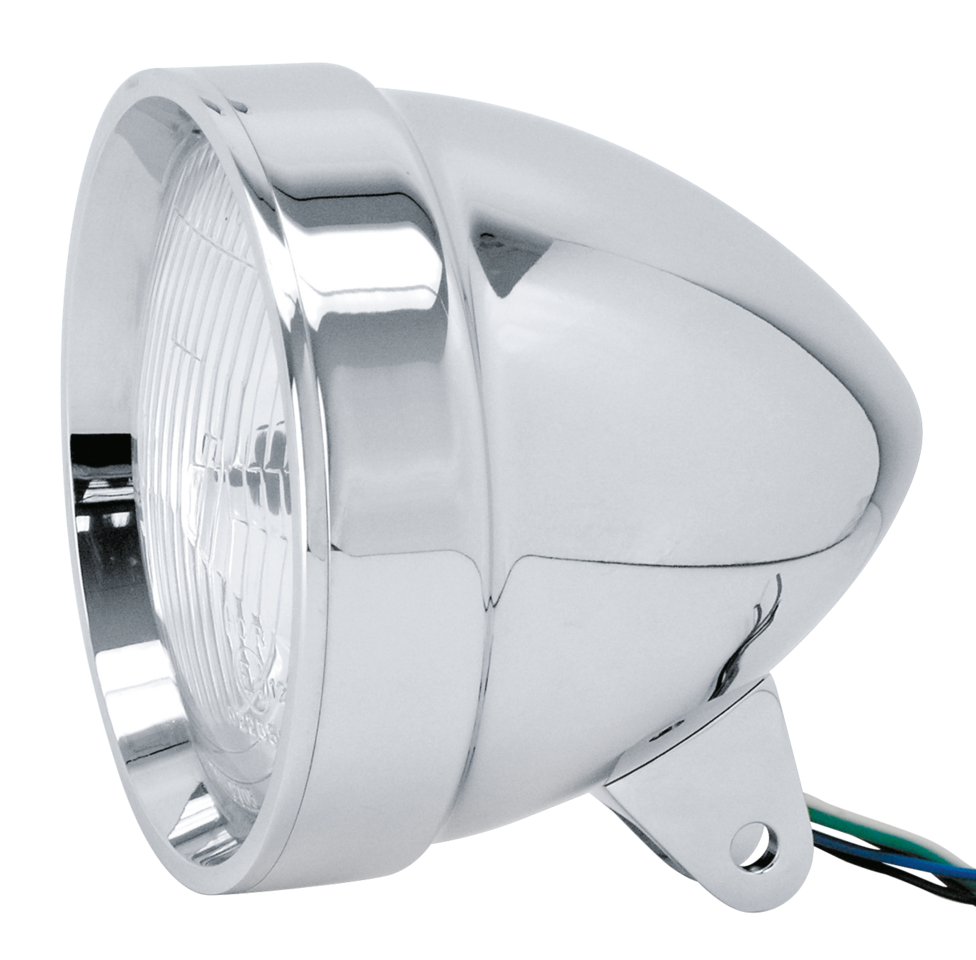 GZP Chrome billet alu 5.75" headlight E