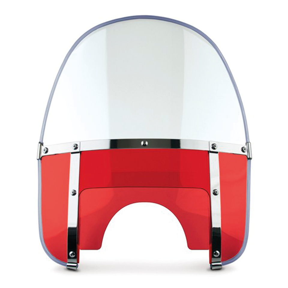 NC Heritage 5-Bolt HD Round Top Red