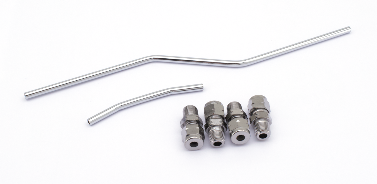 Rocker Oil Line Kit Chrome BT66-84