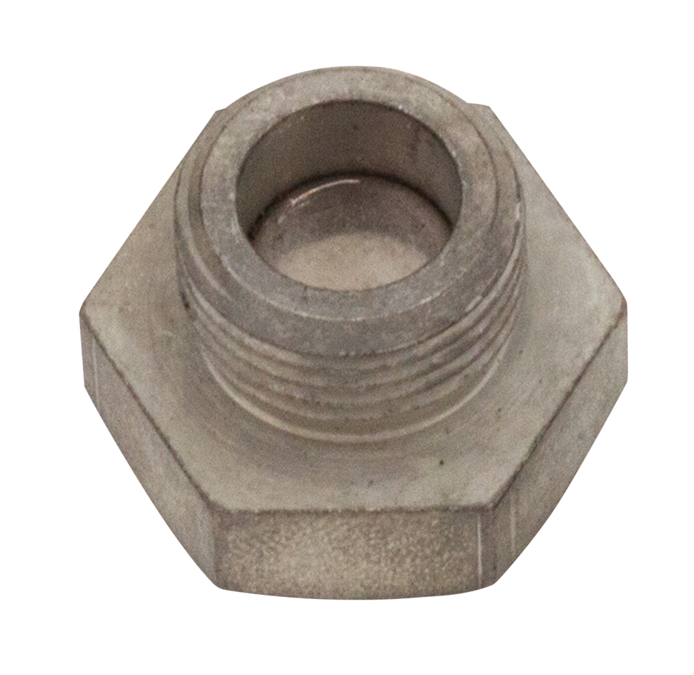 Plug gas/oil tank 45ci w/magnet WhitePlt