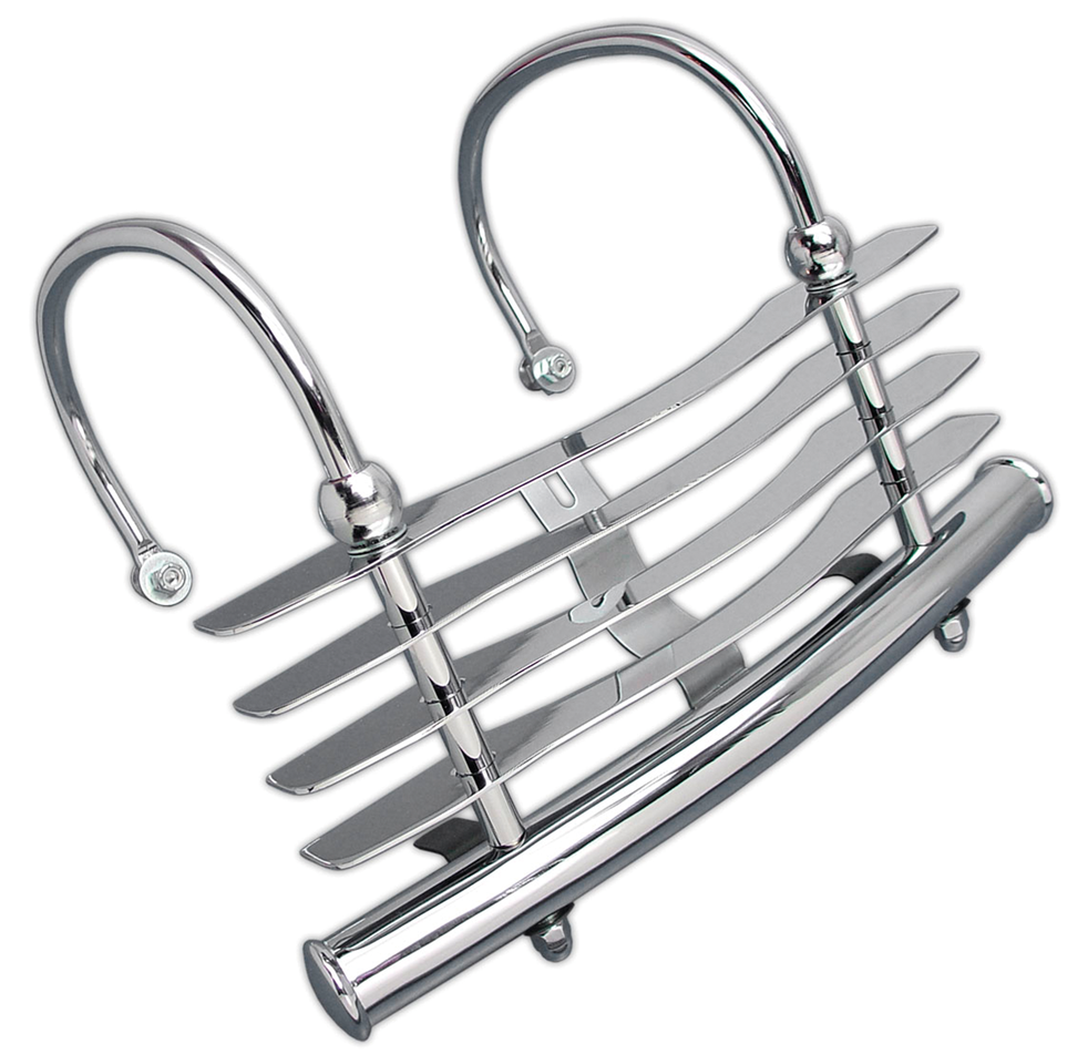 Rear Fender bumper Grill Chrome FL36-57